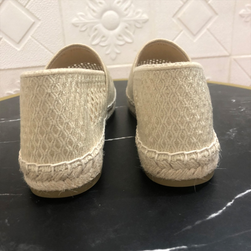 Christian Dior Granville Espadrilles Women Mesh Beige