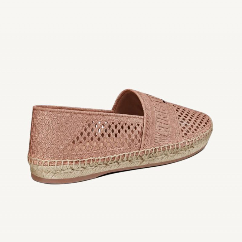 Christian Dior Granville Espadrilles Women Mesh Pink