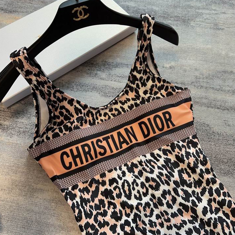 Christian Dior Swimsuit Women Mizza Print Lycra Black
