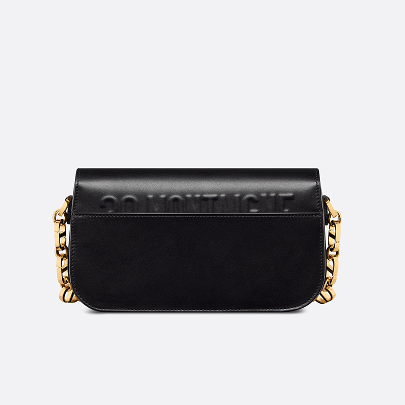 Dior 30 Montaigne Avenue Bag Box Calfskin Black
