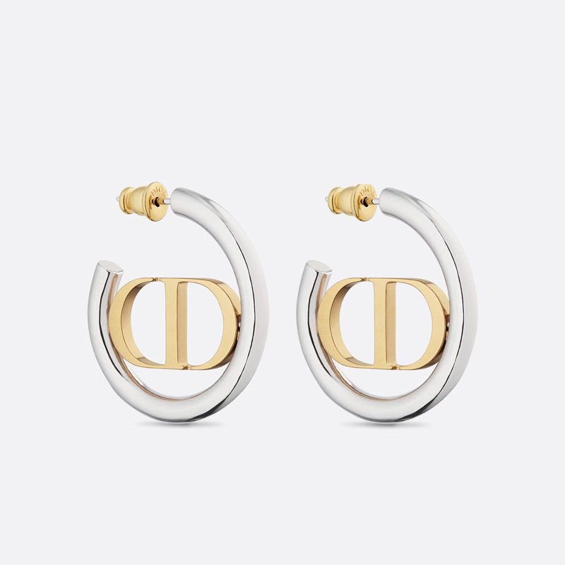 Dior 30 Montaigne Earrings Metal Gold/Silver