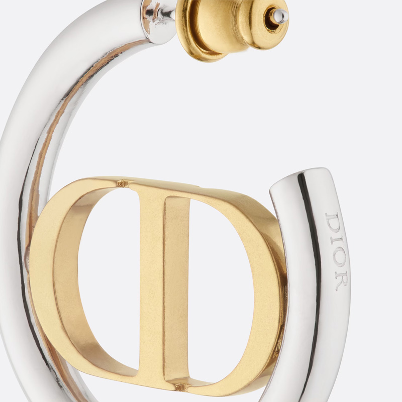 Dior 30 Montaigne Earrings Metal Gold/Silver