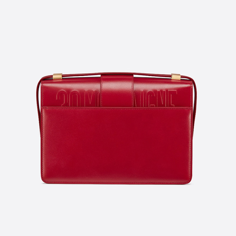 Dior 30 Montaigne Bag Box Calfskin Red