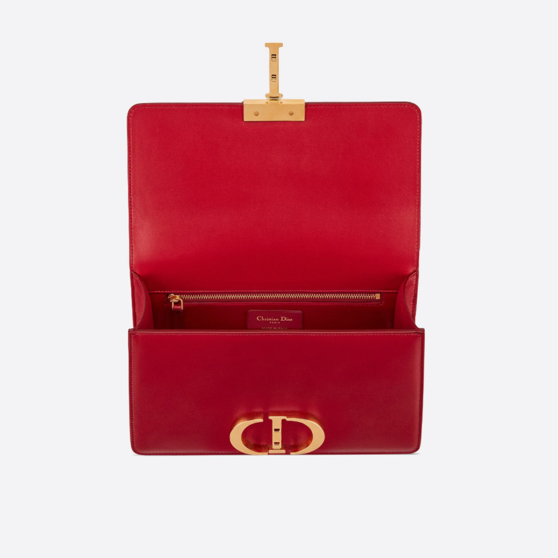 Dior 30 Montaigne Bag Box Calfskin Red