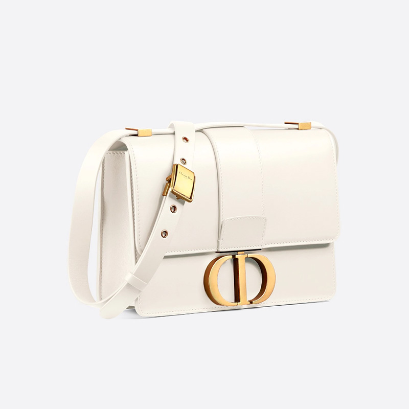 Dior 30 Montaigne Bag Box Calfskin White