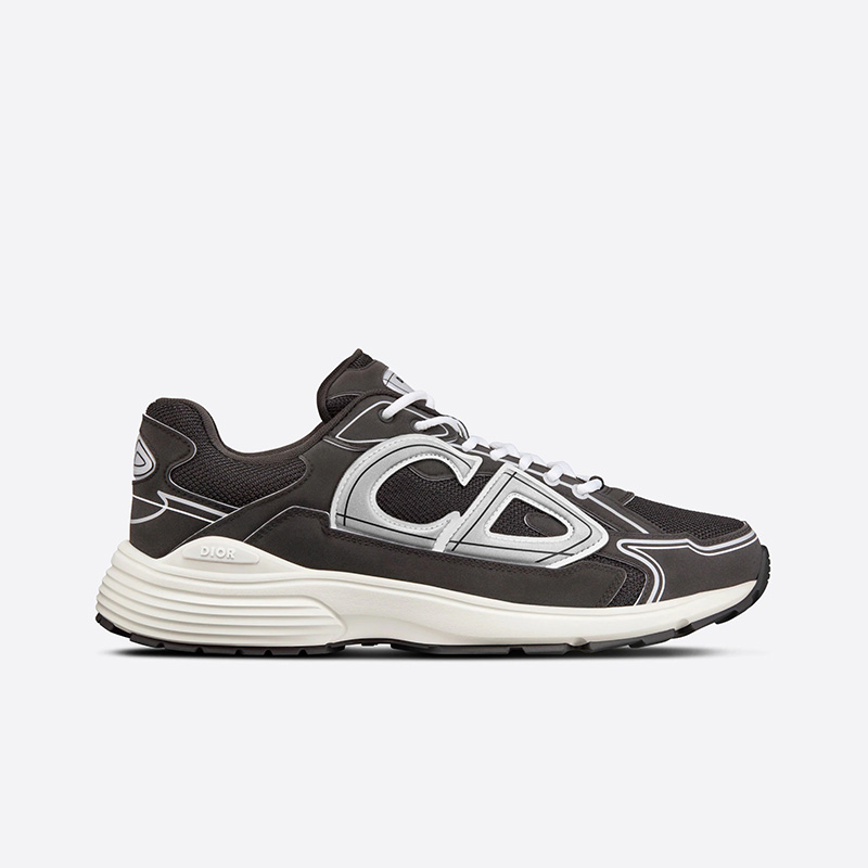 Dior B30 Sneakers Unisex Mesh and Technical Fabric Black