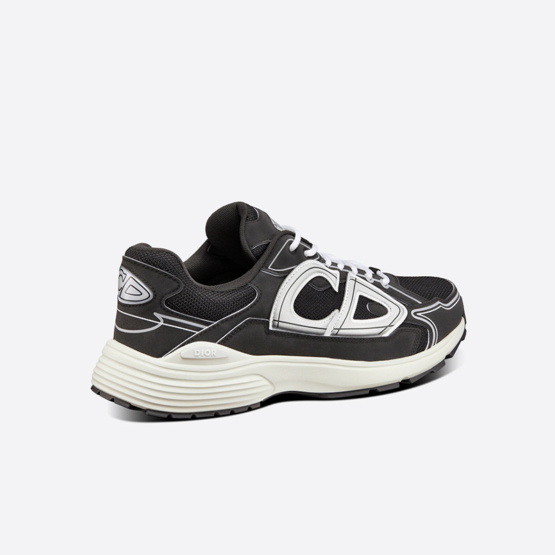 Dior B30 Sneakers Unisex Mesh and Technical Fabric Black