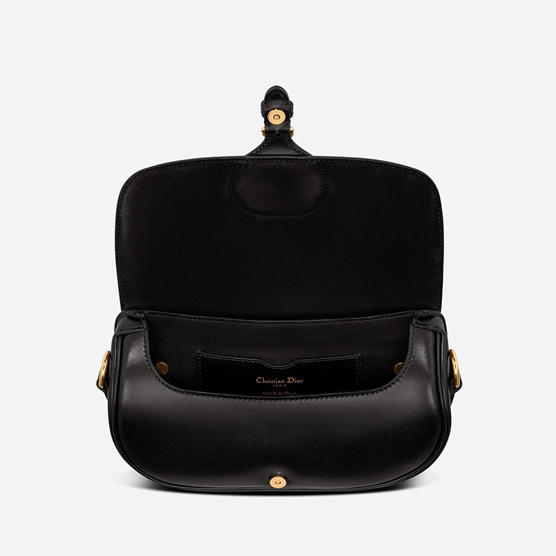 Dior Bobby East-West Bag Box Calfskin Black
