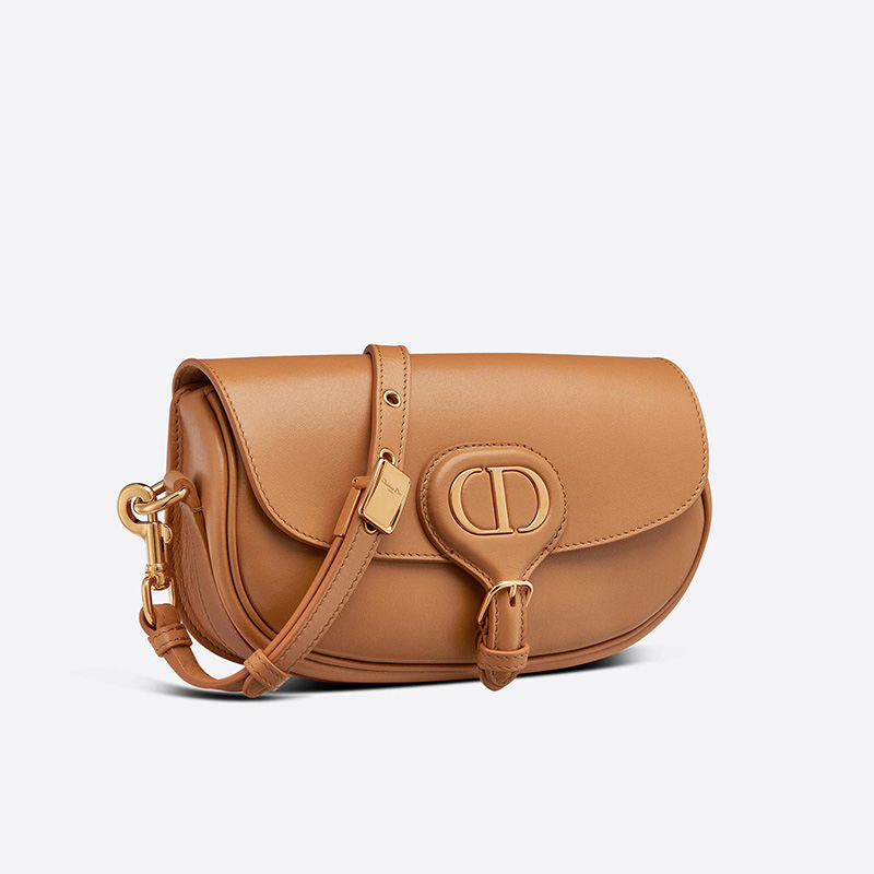 Dior Bobby East-West Bag Box Calfskin Brown