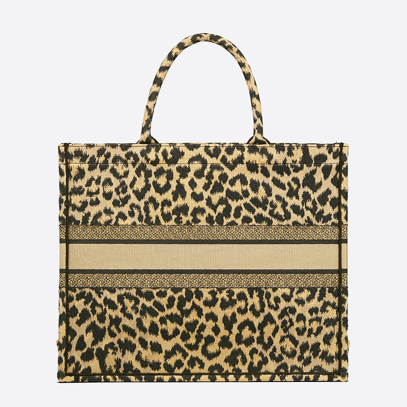 Dior Book Tote Mizza Motif Canvas Beige