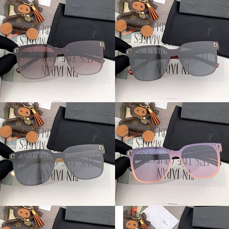 Dior CD5459 Butterfly Sunglasses In Coffee