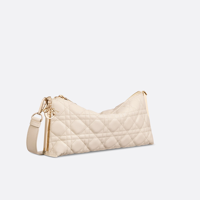 Dior Club Bag Cannage Lambskin Beige