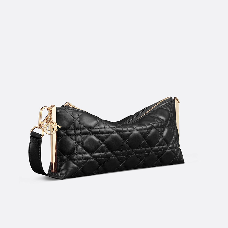 Dior Club Bag Cannage Lambskin Black