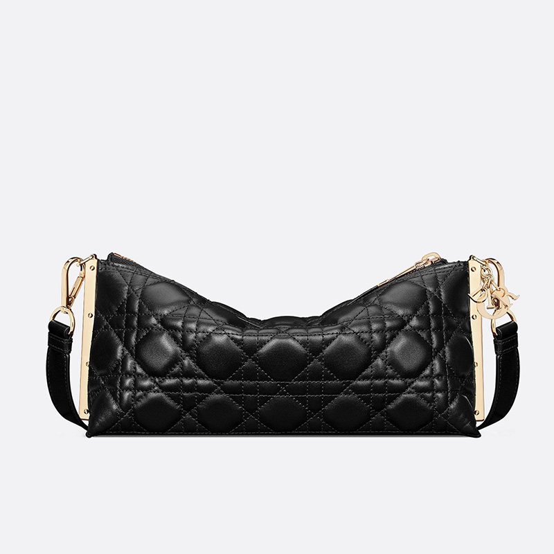 Dior Club Bag Cannage Lambskin Black