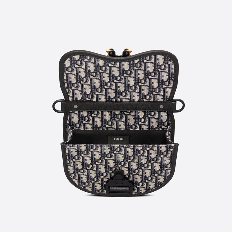 Dior Gallop Messenger Oblique Motif Canvas Blue