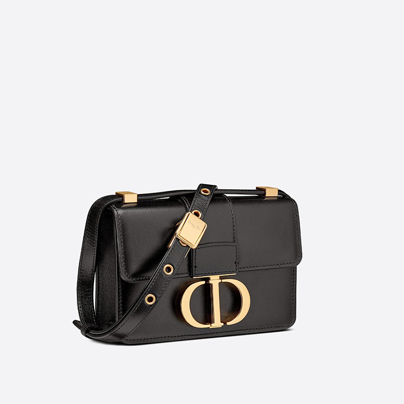 Dior Micro 30 Montaigne Bag Box Calfskin Black