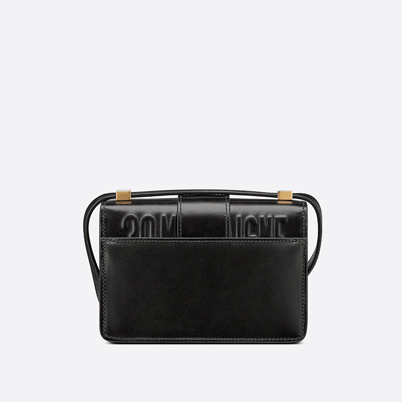 Dior Micro 30 Montaigne Bag Box Calfskin Black