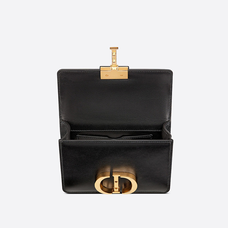 Dior Micro 30 Montaigne Bag Box Calfskin Black