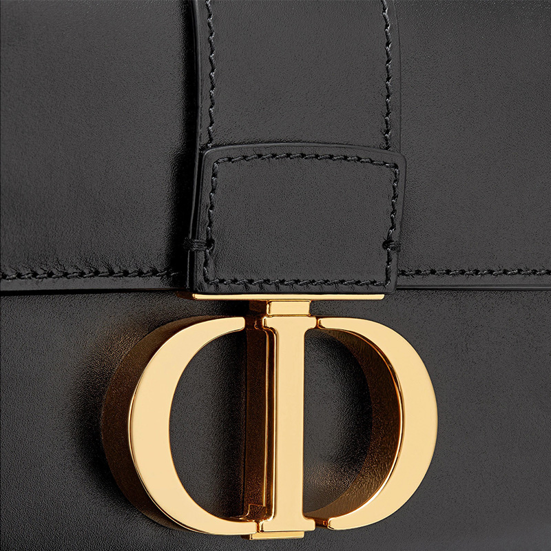 Dior Micro 30 Montaigne Bag Box Calfskin Black