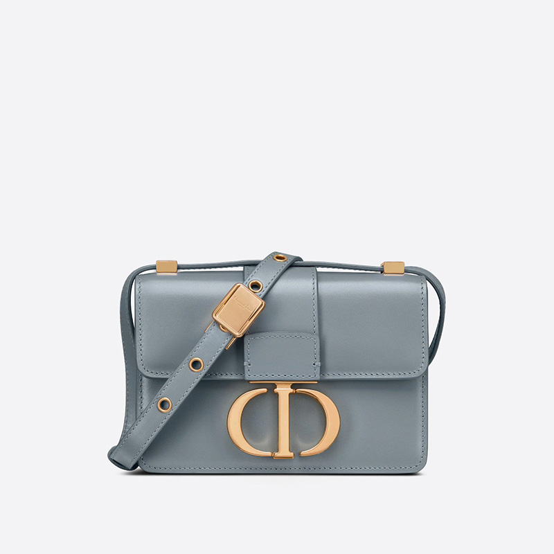 Dior Micro 30 Montaigne Bag Box Calfskin Sky Blue