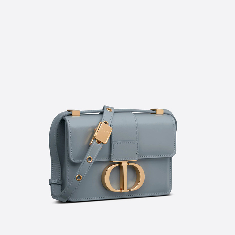 Dior Micro 30 Montaigne Bag Box Calfskin Sky Blue