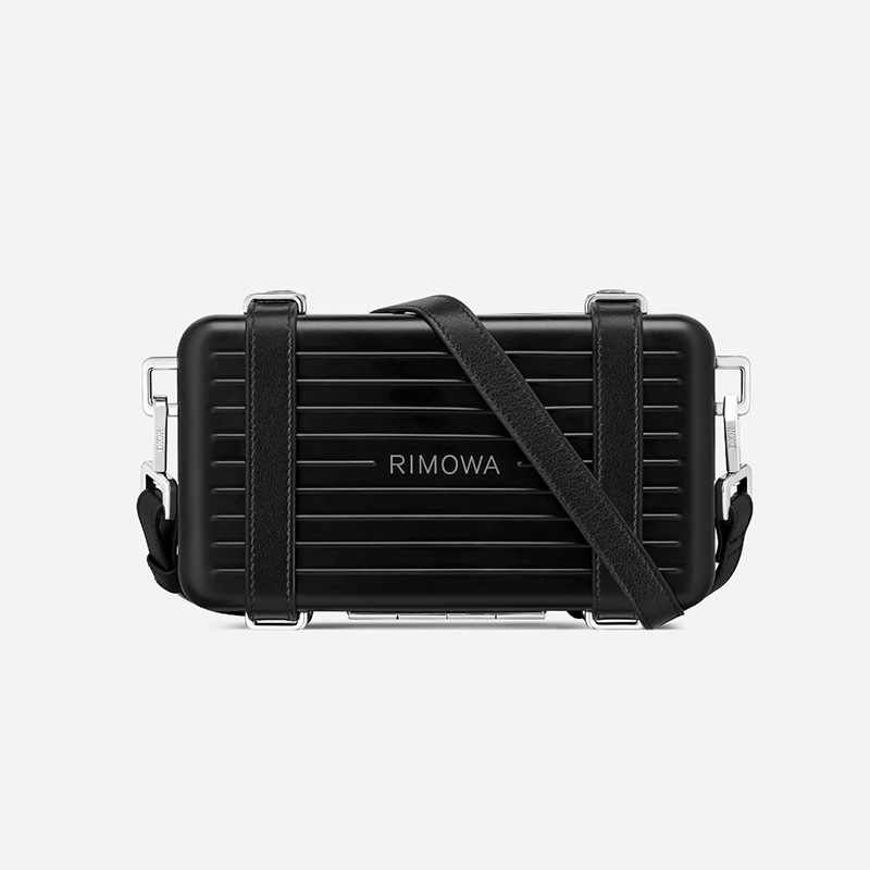 Dior x Rimowa Personal Clutch Aluminum Black