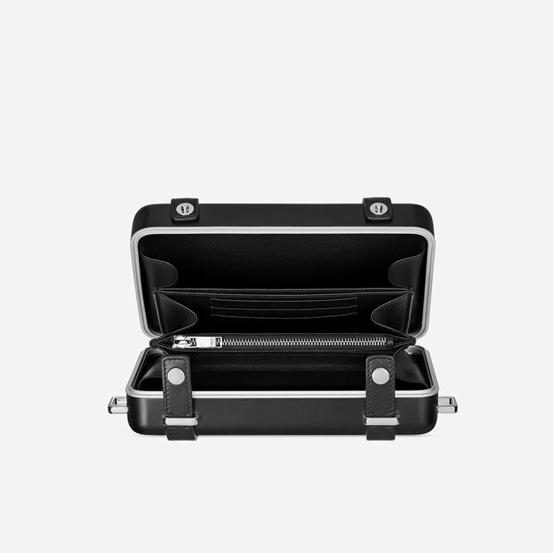 Dior x Rimowa Personal Clutch Aluminum Black