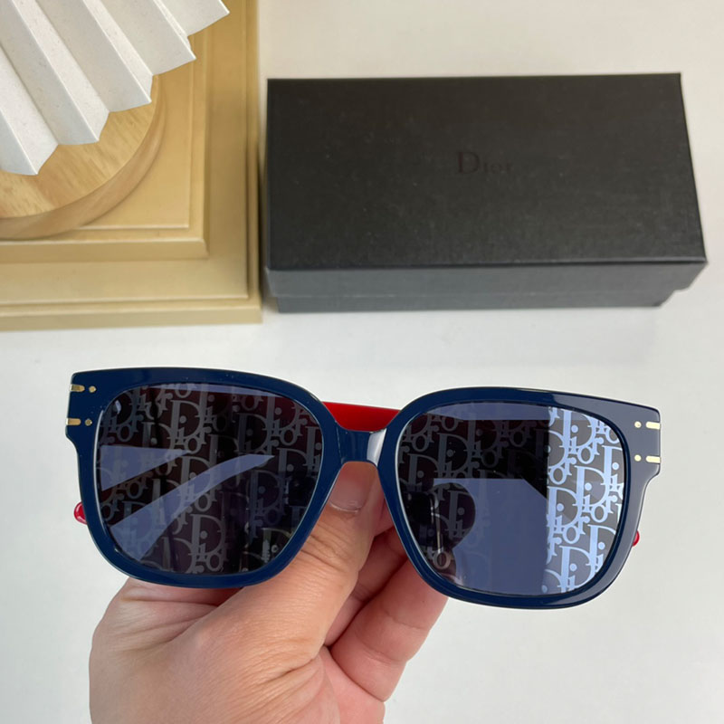 Dior S7F Rectangular Sunglasses