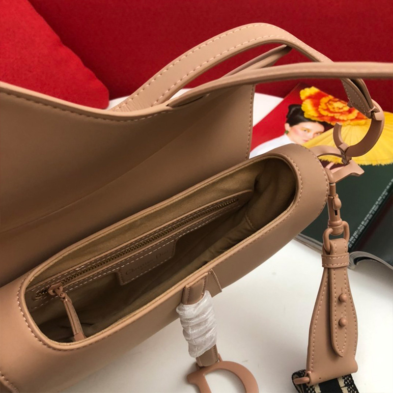 Dior Saddle Bag Ultramatte Calfskin Brown