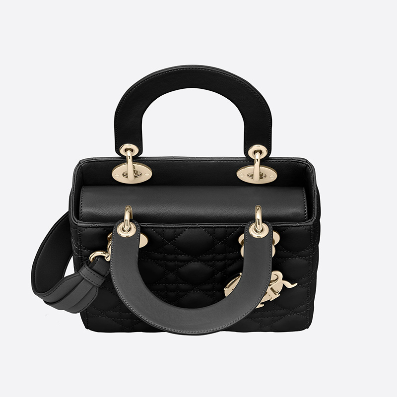 Lady Dior My ABCDior Bag Cannage Lambskin Black