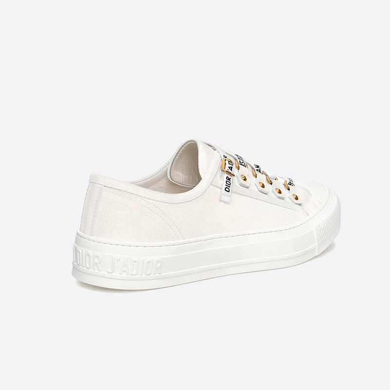 Walk'n'Dior Sneakers Women Canvas White